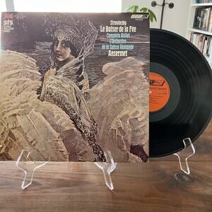 Stravinsky Le Baiser De La Fée Complete Ballet Ansermet LP 1963 London STS15228